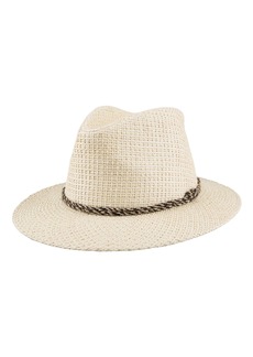 Levi's Men's Lightweight Straw Fedora Panama Hat