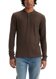 Levi's Men's Long Sleeve Thermal 3 Button Henley