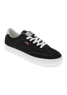 Levi's Men's Lux Vulc Lace Up Sneakers - Black, White
