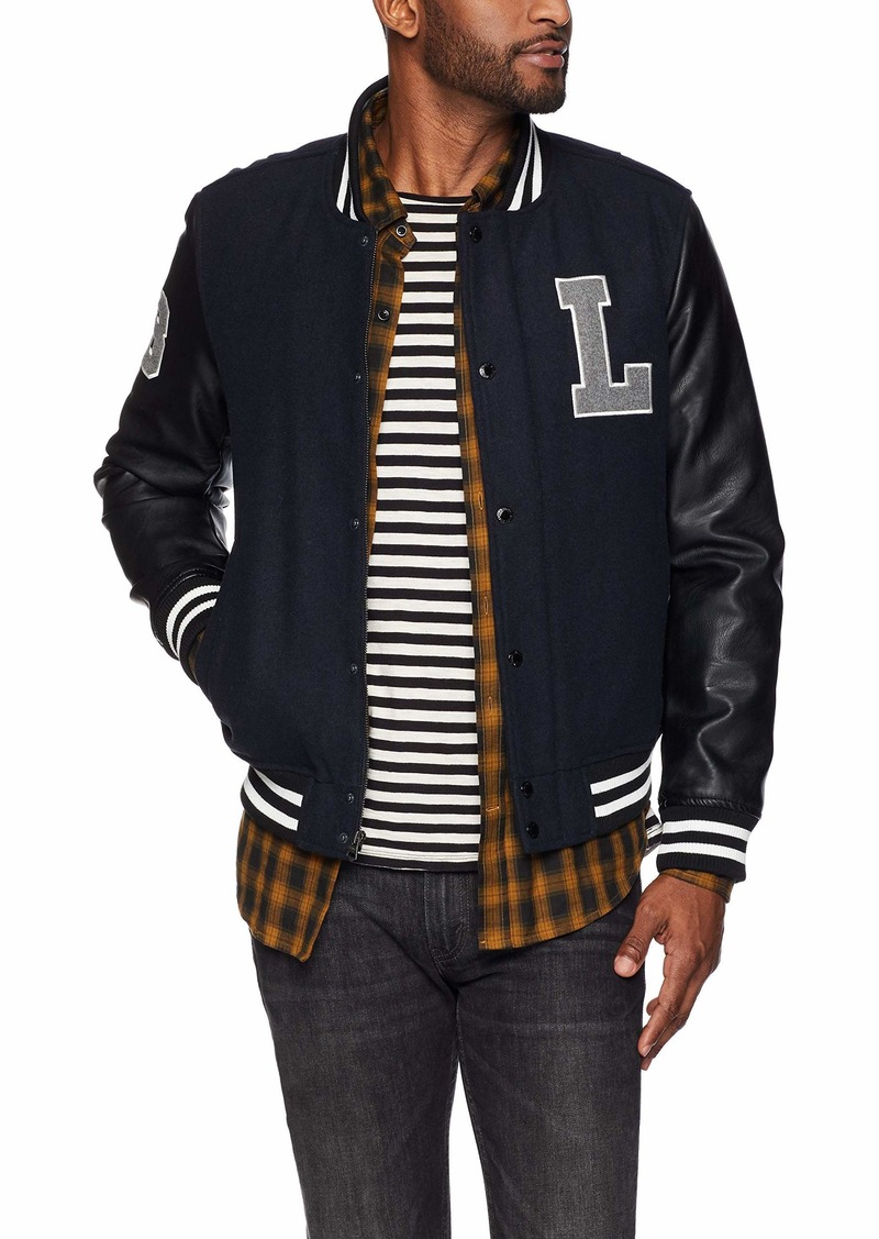 levi's men's varsity bomber trucker jacket