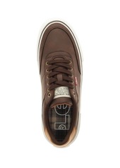 Levi's Men's Munro Ul Faux Leather Lace-Up Sneakers - Brown, Tan