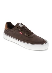 Levi's Men's Munro Ul Faux Leather Lace-Up Sneakers - Brown, Tan