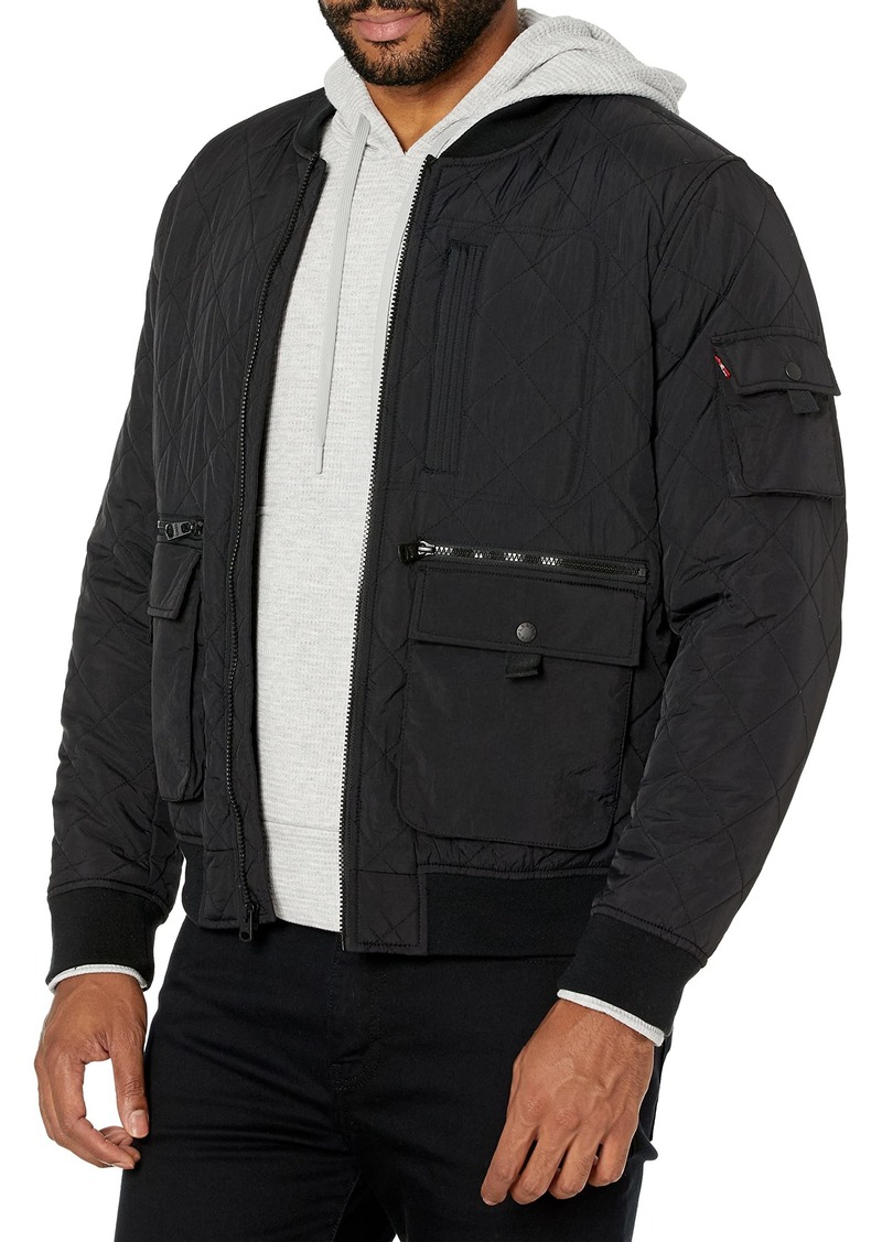 Levi's mens Levi's Men's Quilted Utility Bomber Jacket COAT   US