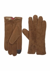 Levi's Men's Suede Glove with Touchscreen Finger Tips Tan