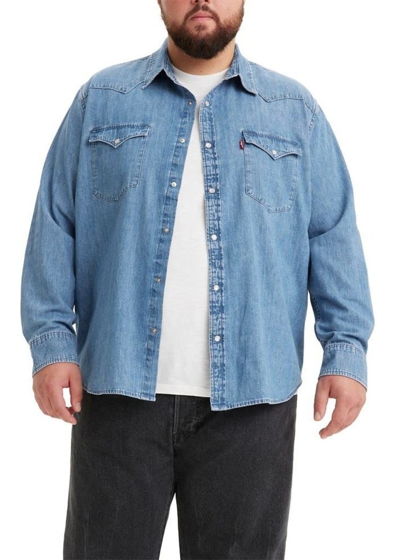Levi's Men's Size Classic Western Shirt (Also Available in Big