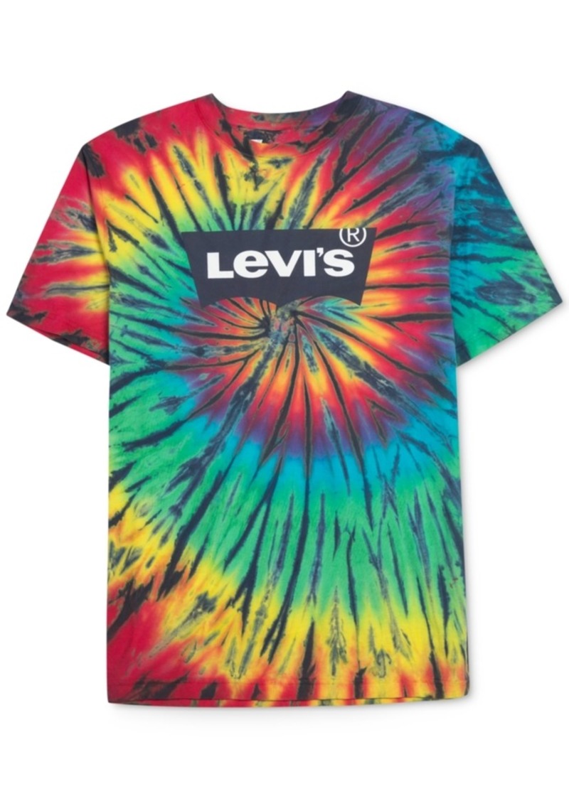 levis tie dye t shirt