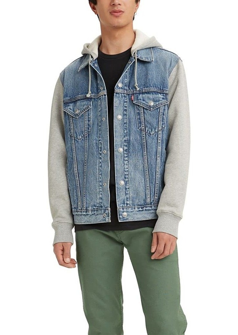 Levi's Men's Hybrid Hoodie Trucker Jacket