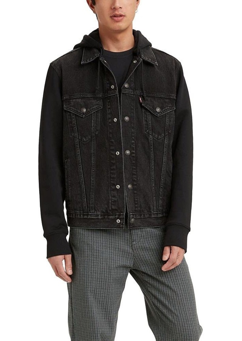 Levi's Men's Hybrid Hoodie Trucker Jacket