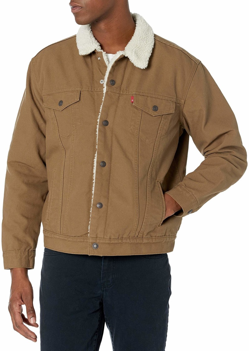 levi's men's type iii sherpa jacket