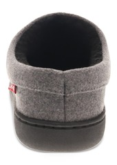 Levi's Men's Victor Faux-Sherpa Slippers - Charcoal/b