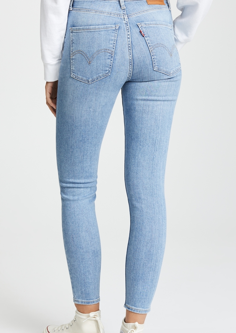 levi's mile high super skinny ankle jeans