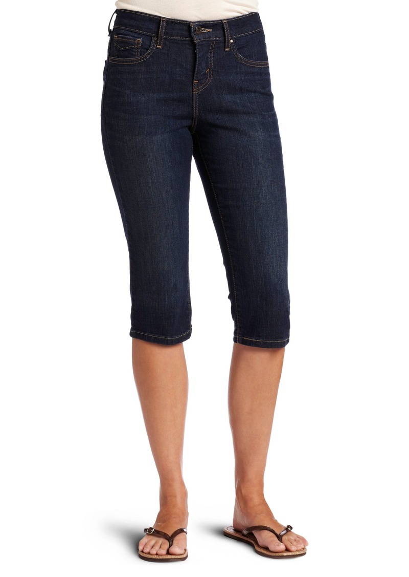 levi's 512 perfectly slimming capri jeans