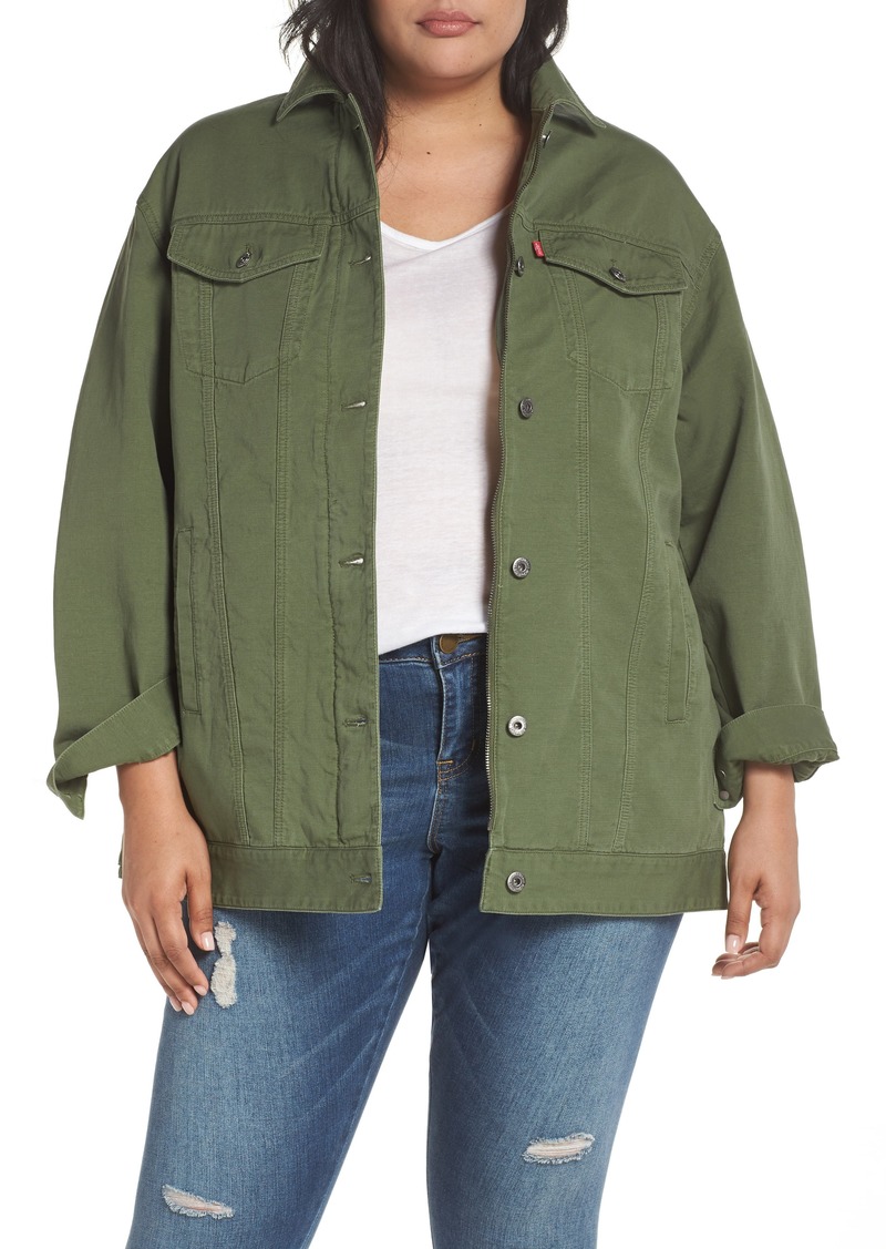 levi's trucker jacket plus size