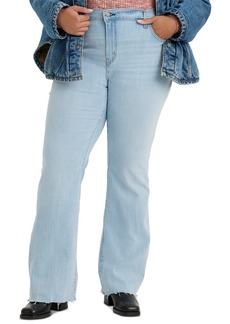 Levi's Plus Size 726 High-Rise Flare-Leg Jeans - Prime Location