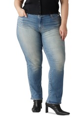 Levi's Plus Size Classic Mid-Rise Straight-Leg Jeans - Cave Wall