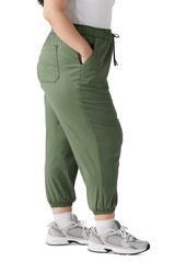 Levi's Plus Size Off-Duty High Rise Relaxed Jogger Pants - Thyme