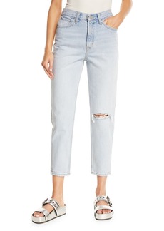 Levi's Donna Martin Straight-Leg Cropped Mom Jeans