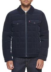 levi's Quilted Corduroy Trucker Jacket