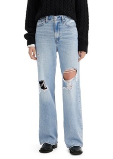 levi's Ribcage Ripped High Waist Wide Leg Jeans