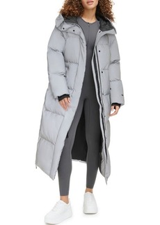 levi's Side Zip Hooded Maxi Puffer Jacket