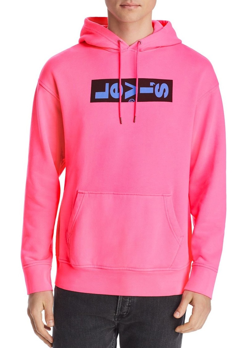 levi's pink sweatshirt