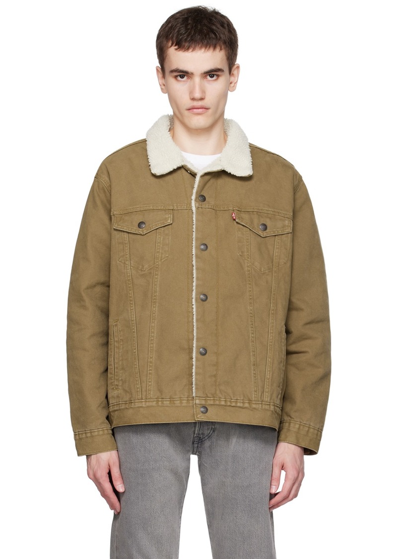 Levi's Tan Button Jacket