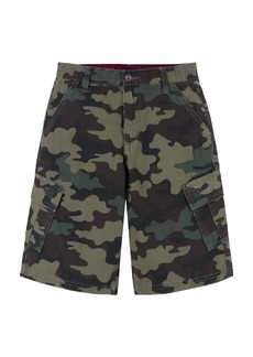 Levi's Toddler Boys Relaxed Fit Adjustable Waist Cargo Shorts - Cypress Camo
