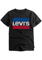 Levi's Toddler Boys Graphic-Print Crewneck T-Shirt - Dark Grey