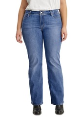 Levi's Trendy Plus Size 415 Classic Bootcut Jeans - Lapis Awe