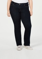 Levi's Trendy Plus Size 415 Classic Bootcut Jeans - Island Rinse