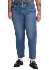 Levi's Trendy Plus Size 501 Cotton High-Rise Jeans - Salsa In Sequence