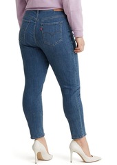 Levi's Trendy Plus Size 721 High-Rise Skinny Jeans - Medium Indigo