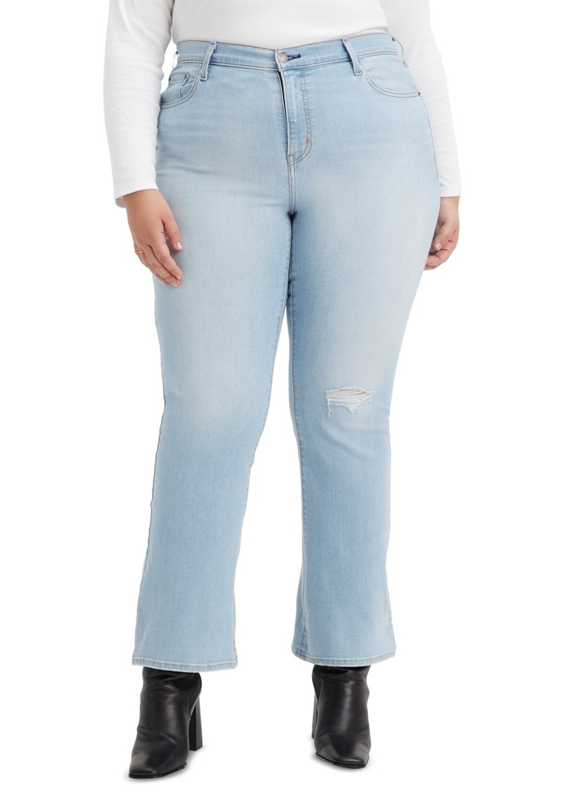 Levi's Trendy Plus Size 725 High-Rise Bootcut Jeans - Cut It Close