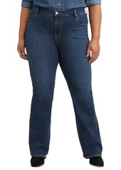 Levi's Trendy Plus Size 725 High-Rise Bootcut Jeans - Tribeca Sun
