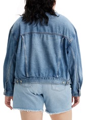 Levi's Trendy Plus Size '90s Denim Trucker Jacket - Turnin Heads