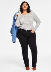 Levi's Trendy Plus Size Classic Straight Leg Jeans - Lapis Dark