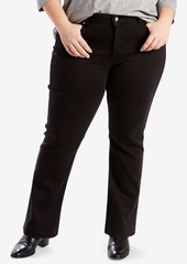Levi's Trendy Plus Size Classic Straight Leg Jeans - Cobalt Dip