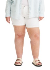 Levi's Trendy Plus Size Mid-Length Stretch Denim Shorts - Stop The Confusion