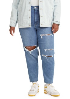 Levi's Trendy Plus Size Women's High-Waisted Mom Jeans - Summer Games