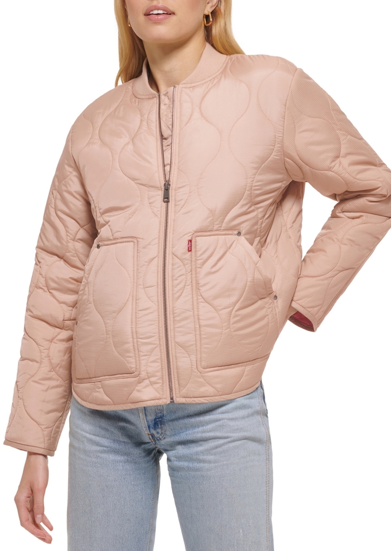 Levi's Trendy Women's Onion Quilted Liner Jacket - Frappe