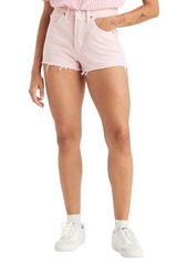 Levi's Women's 501 Button Fly Cotton High-Rise Denim Shorts - Blossom Ga