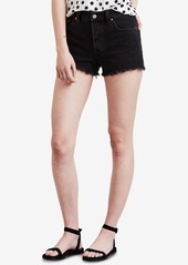 Levi's Women's 501 Button Fly Cotton High-Rise Denim Shorts - Jazz Solo