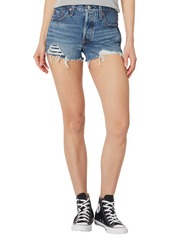 Levi's Womens 501 Original (Also Available In Plus) Shorts (New) Blue  Regular US