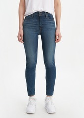 Levi's Women's 720 High Rise Super Skinny Jeans in Short Length - Blackest Night