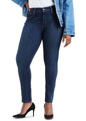 Levi's Women's 721 High-Rise Skinny Jeans in Short Length - Soft Black