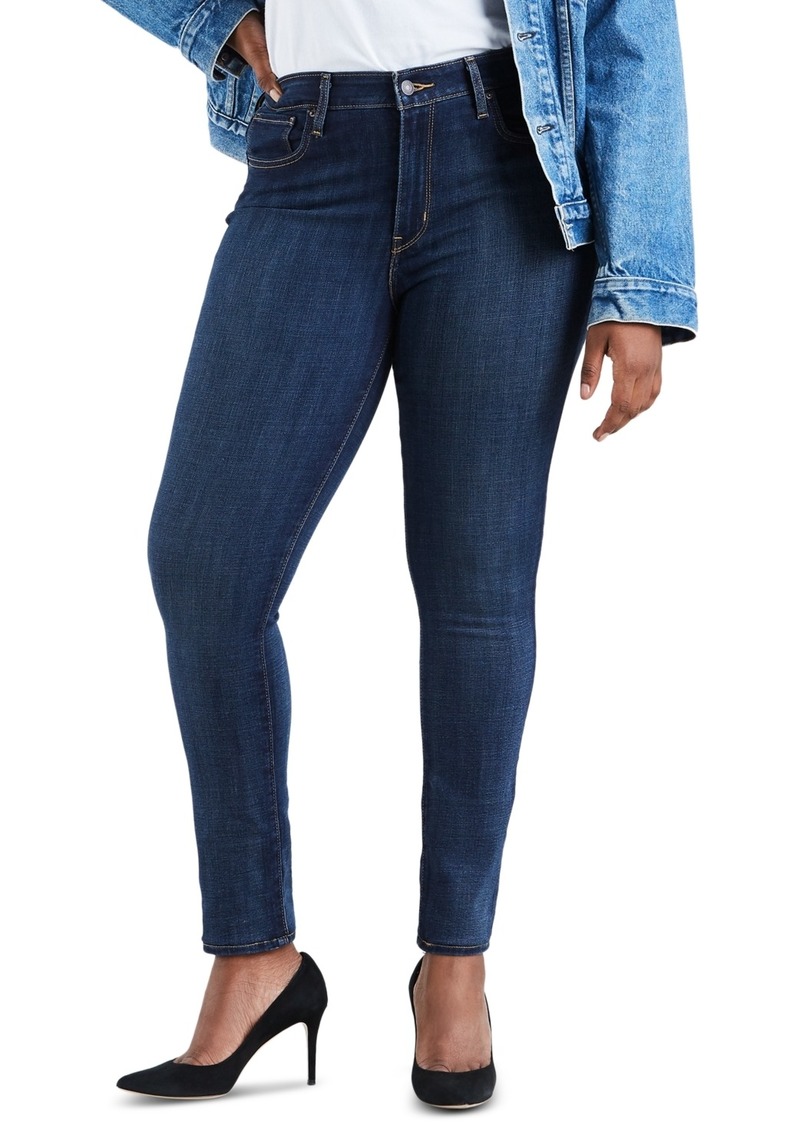 levi's 721 high rise skinny sort