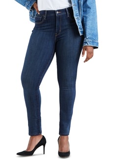 Levi's Women's 721 High-Rise Skinny Jeans in Long Length - Blue Story