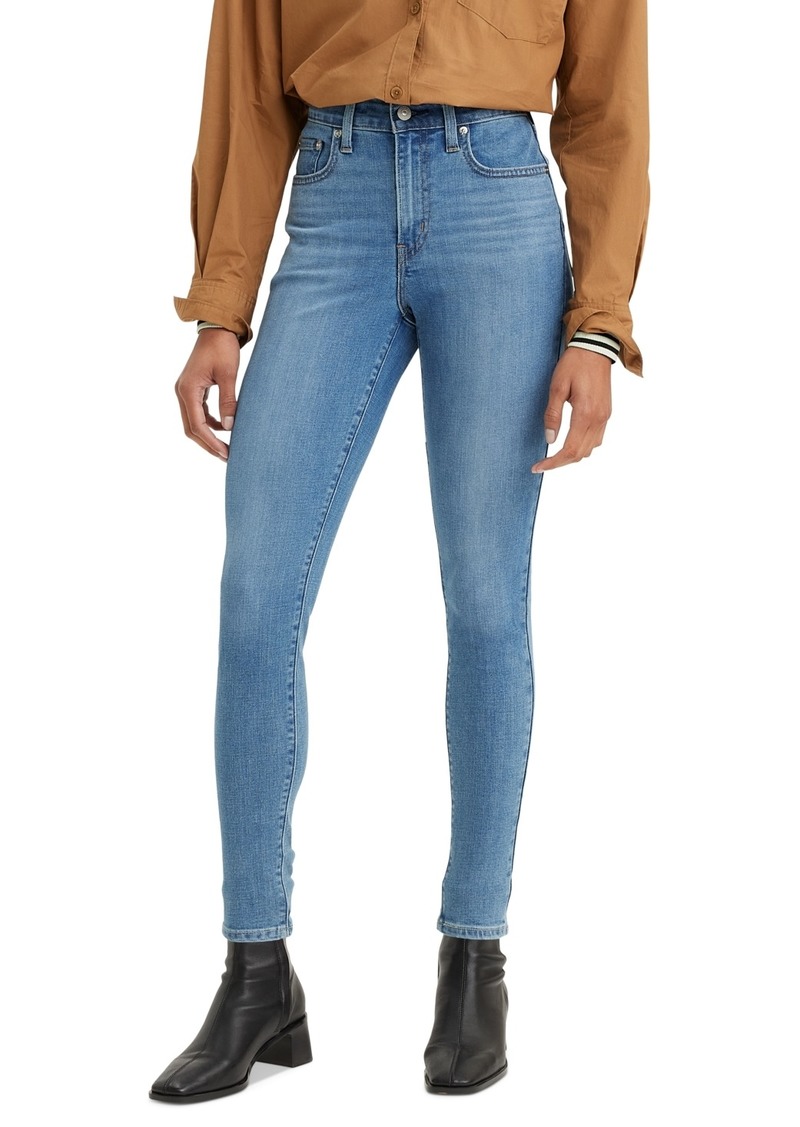 Levi's Women's 721 High-Rise Skinny Jeans in Short Length - Lapis Air