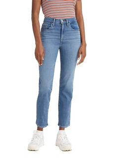 Levi's Women's 724 High Rise Straight Crop Jeans  32