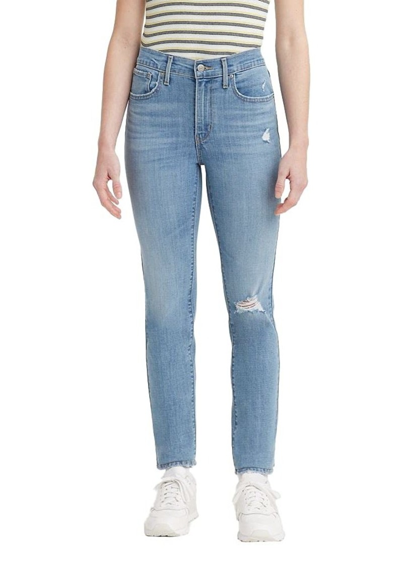 Levi's Women's 724 High Rise Straight Jeans Slate Reveal (Waterless)